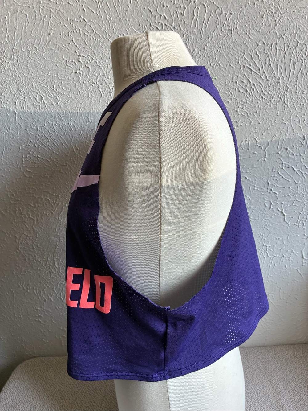 Nike Track & Field Mesh Tank Top Purple Pink Women's Sz L. - Picture 9 of 11